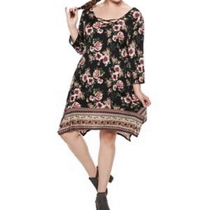 NWOT Floral Swing Dress